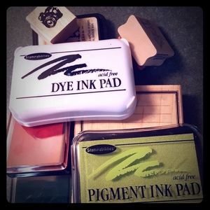 Ink pad and stamp bundle